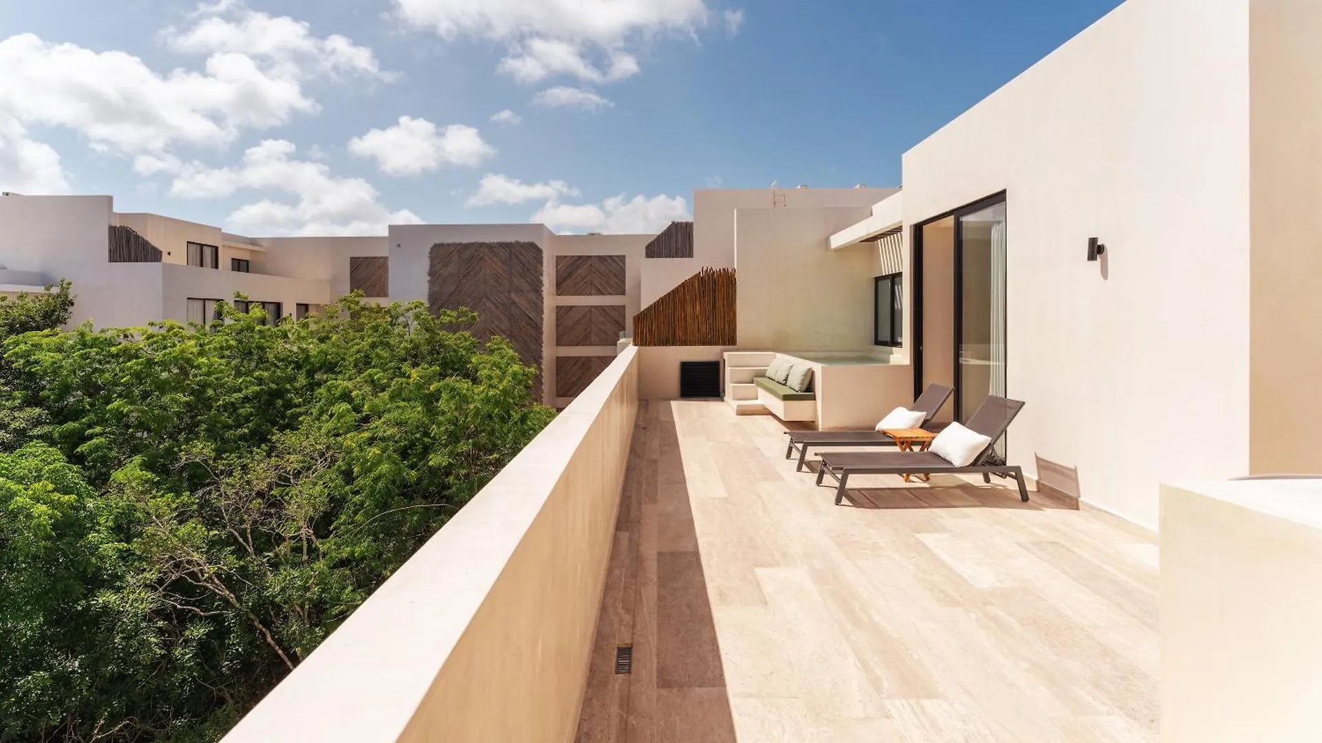 Apartmán Sleek Penthouse Escape With Rooftop Pool Mexiko